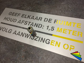 Spuitsjablonen op maat