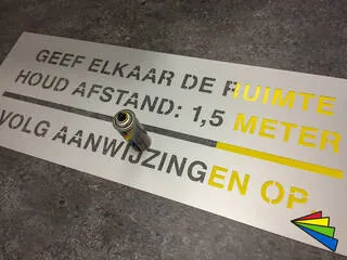 Spuitsjablonen op maat