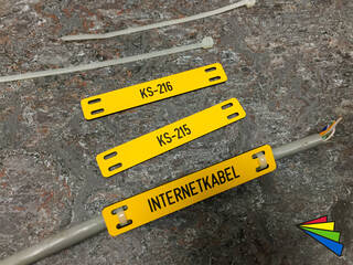 Draad-, kabel- & klemcoderingsplaatjes