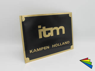 Logoplaten voor industrie