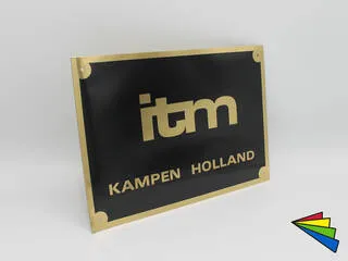 Logoplaten voor industrie