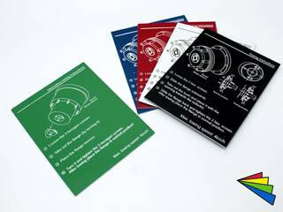 Instructie- & waarschuwingsplaatjes