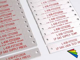 Metalen tagplaatjes