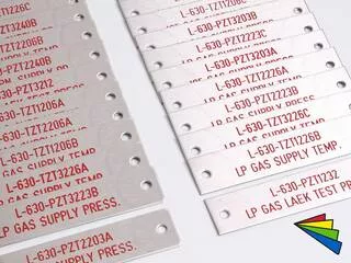 Metalen tagplaatjes
