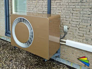 Warmtepomp wrappen 